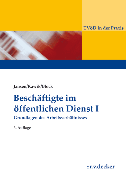 Beschäftigte im Öffentlichen Dienst I (Ebook) 3. Auflage 