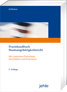 Praxishandbuch Staatsangehörigkeitsrecht 