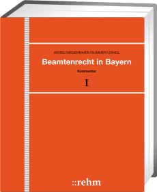 Beamtenrecht in Bayern 