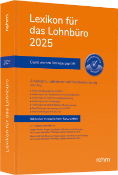 Lexikon für das Lohnbüro 2025 