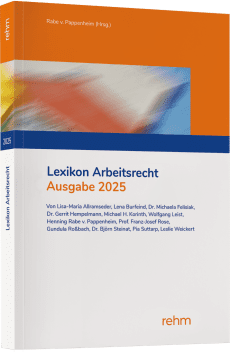 Lexikon Arbeitsrecht 2025 