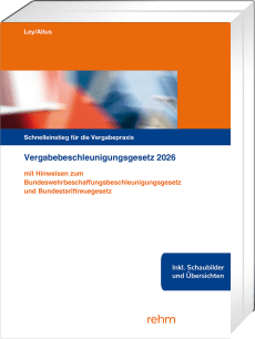 Vergabebeschleunigungsgesetz 2026 