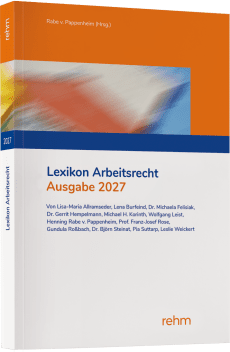 Lexikon Arbeitsrecht 2027 