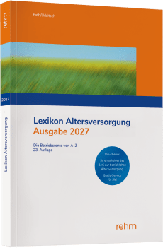 Lexikon Altersversorgung 2027 