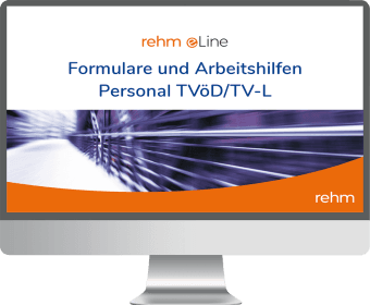 Formulare und Arbeitshilfen Personal TVöD / TV-L online