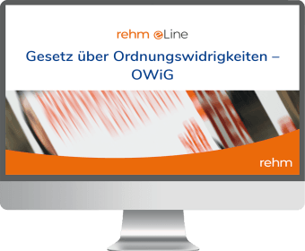 Gesetz über Ordnungswidrigkeiten - OWiG - online