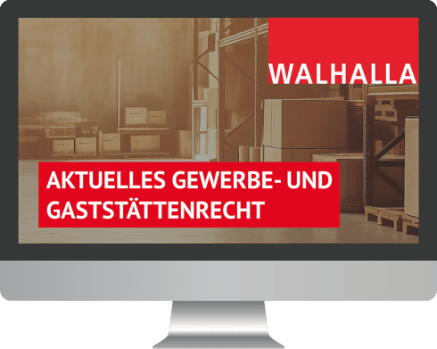 Aktuelles Gewerbe- und Gaststättenrecht online 