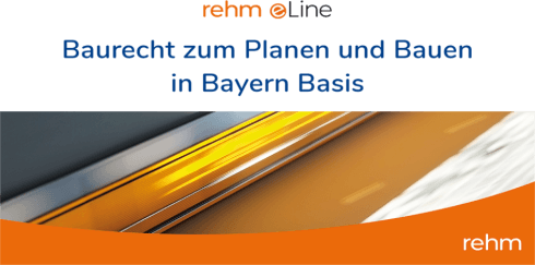 Baurecht zum Planen und Bauen in Bayern Basis online 