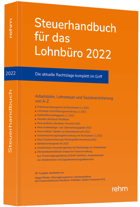 Steuerhandbuch für das Lohnbüro 2022 