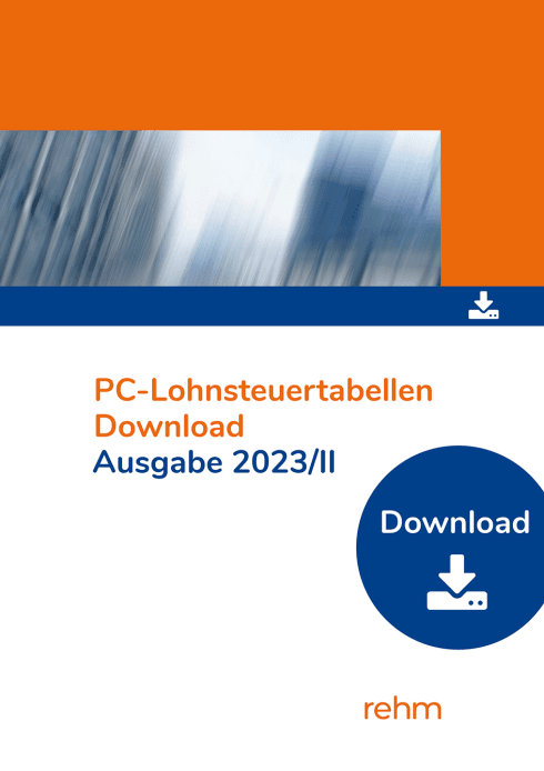 PC-Lohnsteuertabellen 2023/II Einzelplatzversion 