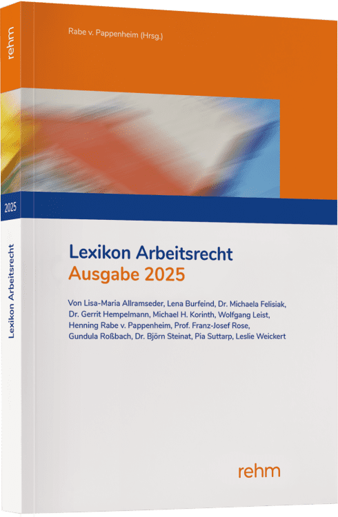 Lexikon Arbeitsrecht 2025 
