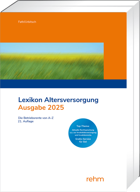 Lexikon Altersversorgung 2025 