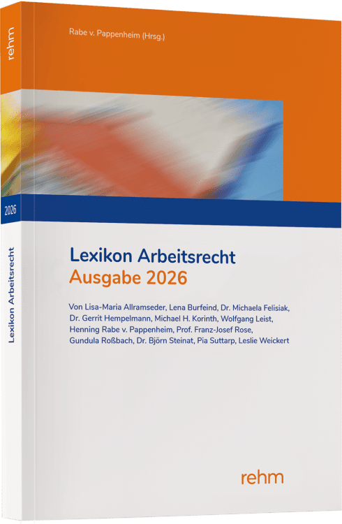 Lexikon Arbeitsrecht 2026 