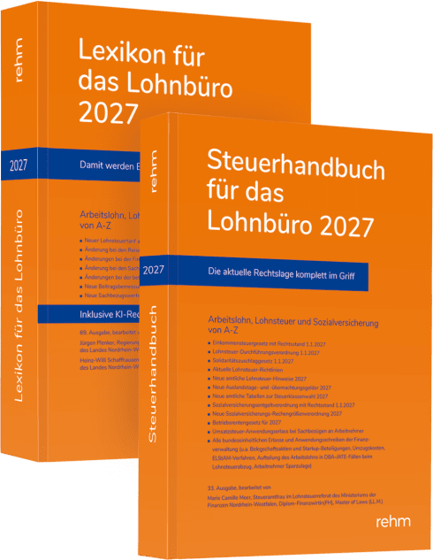 Buchpaket Lexikon für das Lohnbüro und Steuerhandbuch 2027 